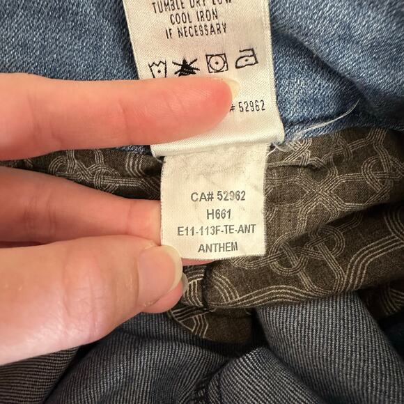 Vintage Y2K Habitual Anthem Flare Jeans Size 25 Made in USA - Picture 12 of 12